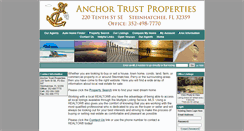 Desktop Screenshot of anchortrustprop.com