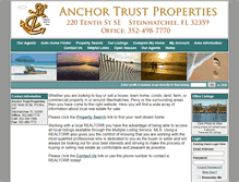 Tablet Screenshot of anchortrustprop.com